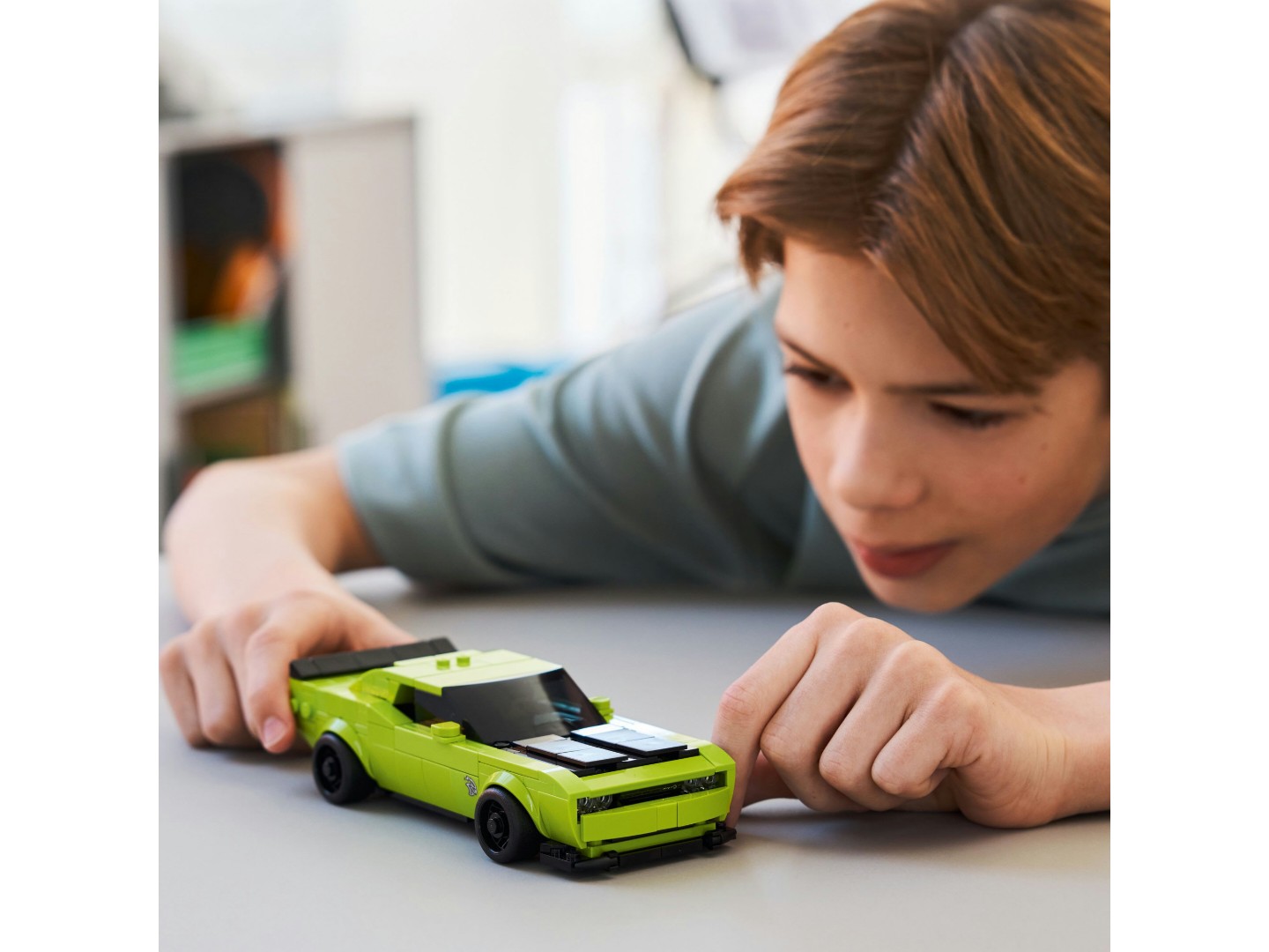 Конструктор LEGO Speed Champions Спортивний автомобіль Dodge Challenger SRT Hellcat (77237) — фото 5