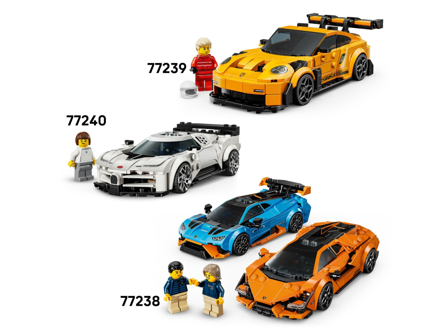 Конструктор LEGO Speed Champions Спортивний автомобіль Dodge Challenger SRT Hellcat (77237) — фото 9
