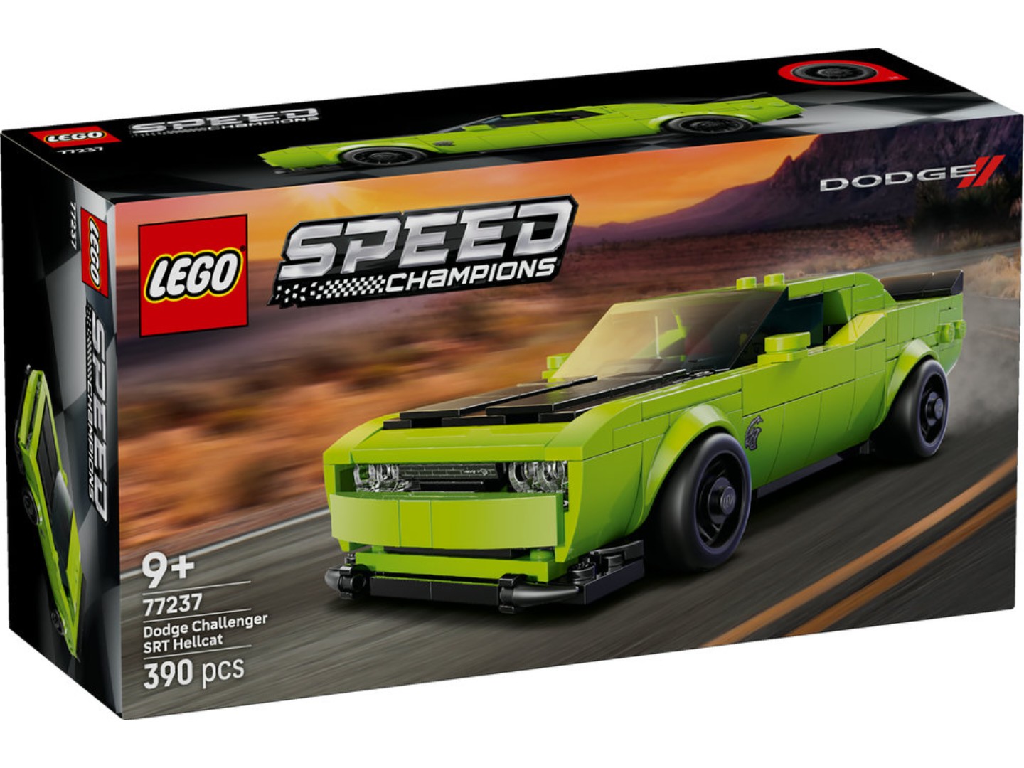 Конструктор LEGO Speed Champions Спортивний автомобіль Dodge Challenger SRT Hellcat (77237) — фото 10