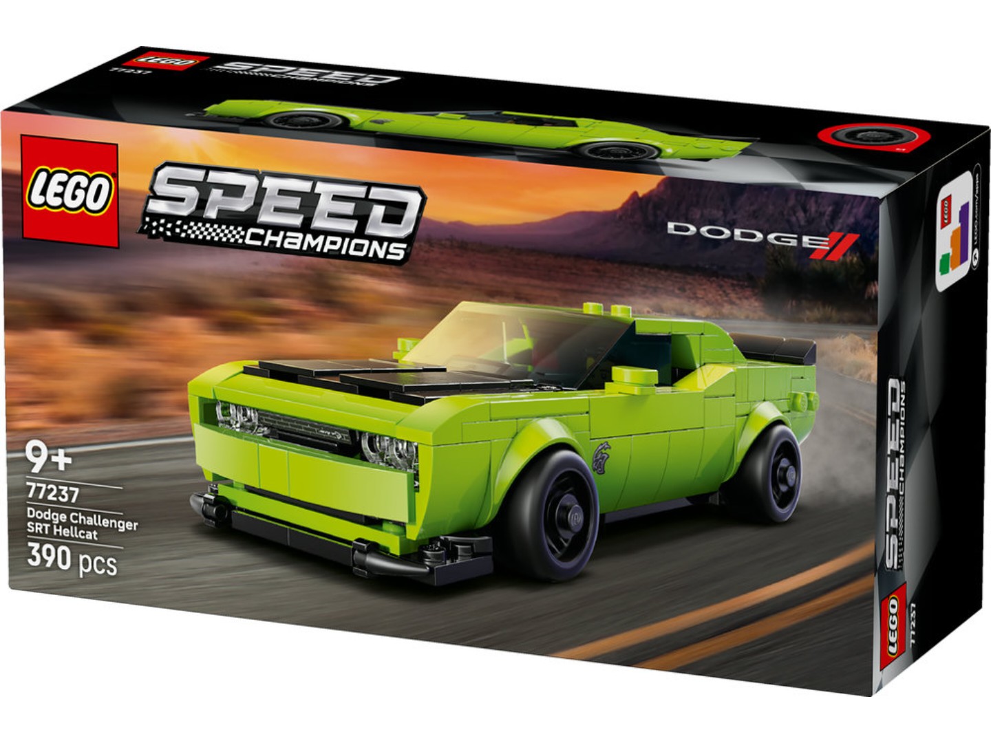 Конструктор LEGO Speed Champions Спортивний автомобіль Dodge Challenger SRT Hellcat (77237) — фото 12