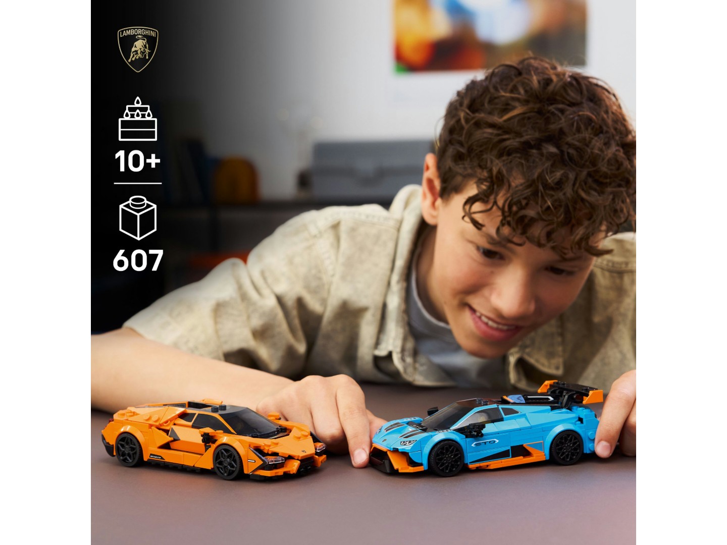 Конструктор LEGO Speed Champions Lamborghini Revuelto та Huracán STO (77238) — фото 4