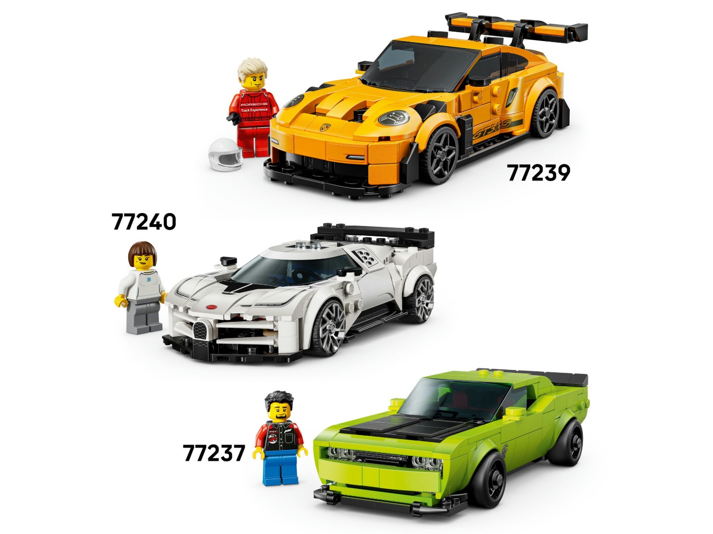 Конструктор LEGO Speed Champions Lamborghini Revuelto та Huracán STO (77238) — фото 9