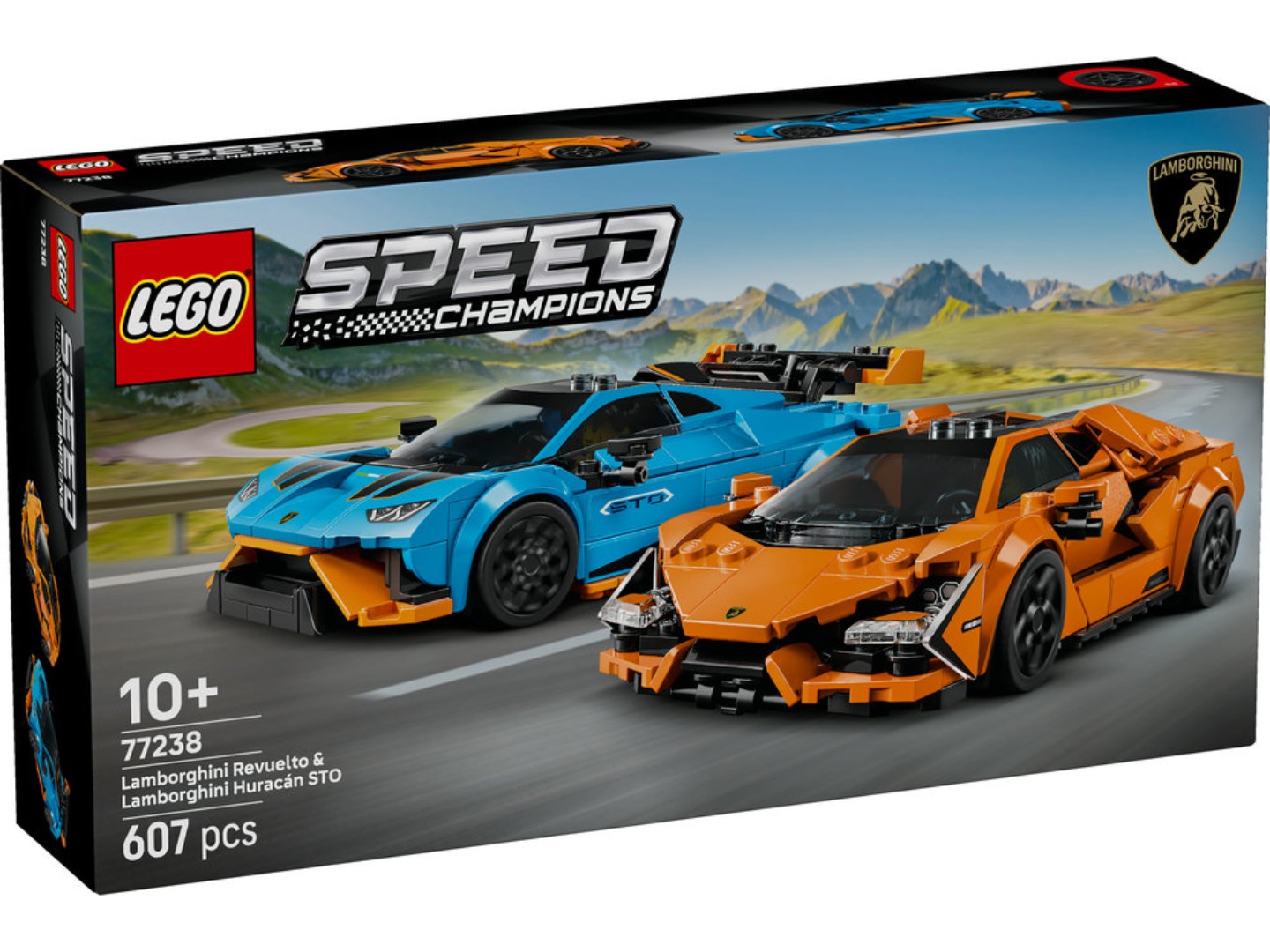 Конструктор LEGO Speed Champions Lamborghini Revuelto та Huracán STO (77238) — фото 10