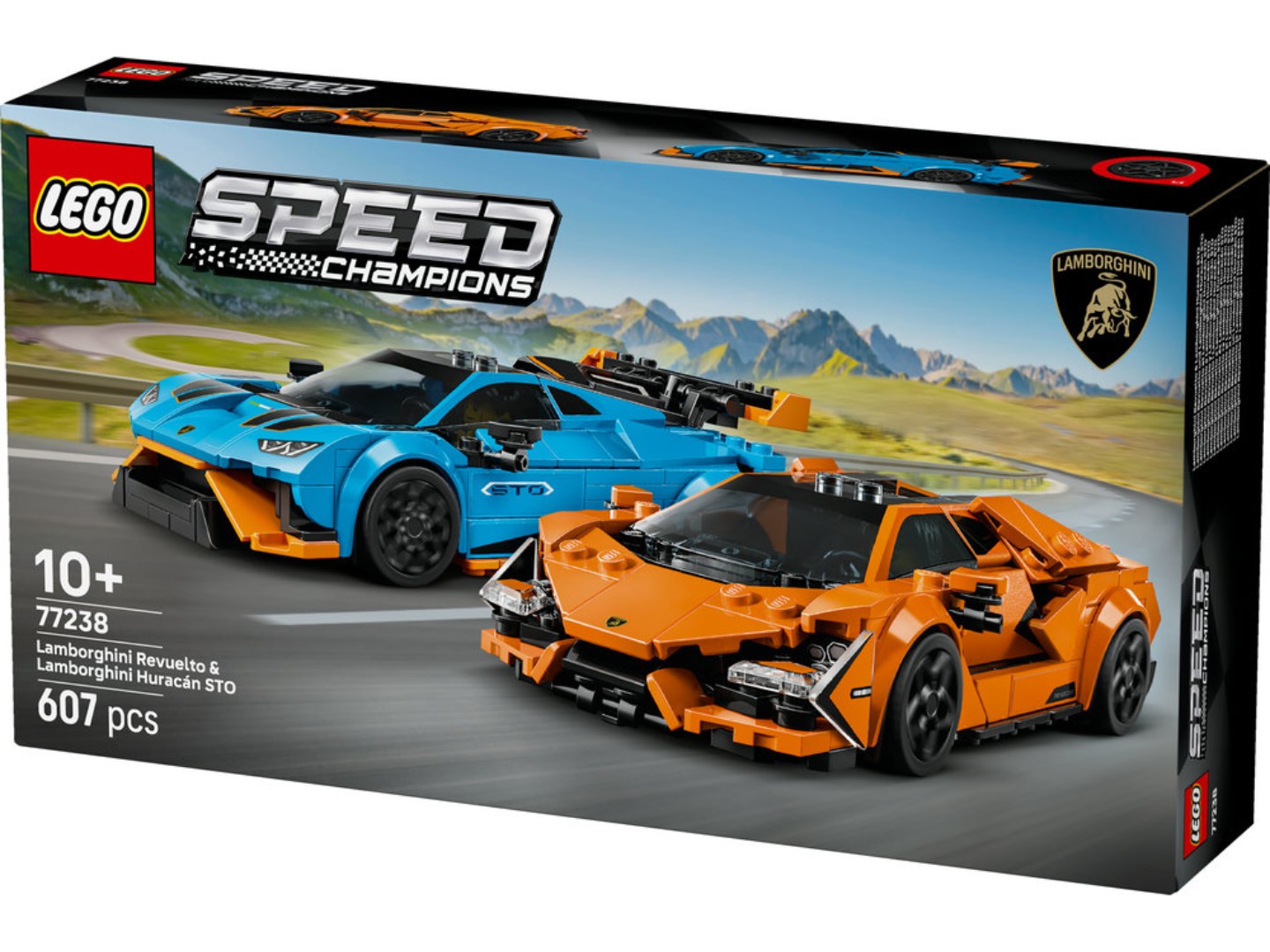 Конструктор LEGO Speed Champions Lamborghini Revuelto та Huracán STO (77238) — фото 12