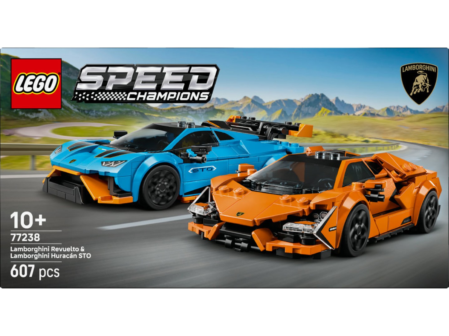 Конструктор LEGO Speed Champions Lamborghini Revuelto та Huracán STO (77238) — фото 11