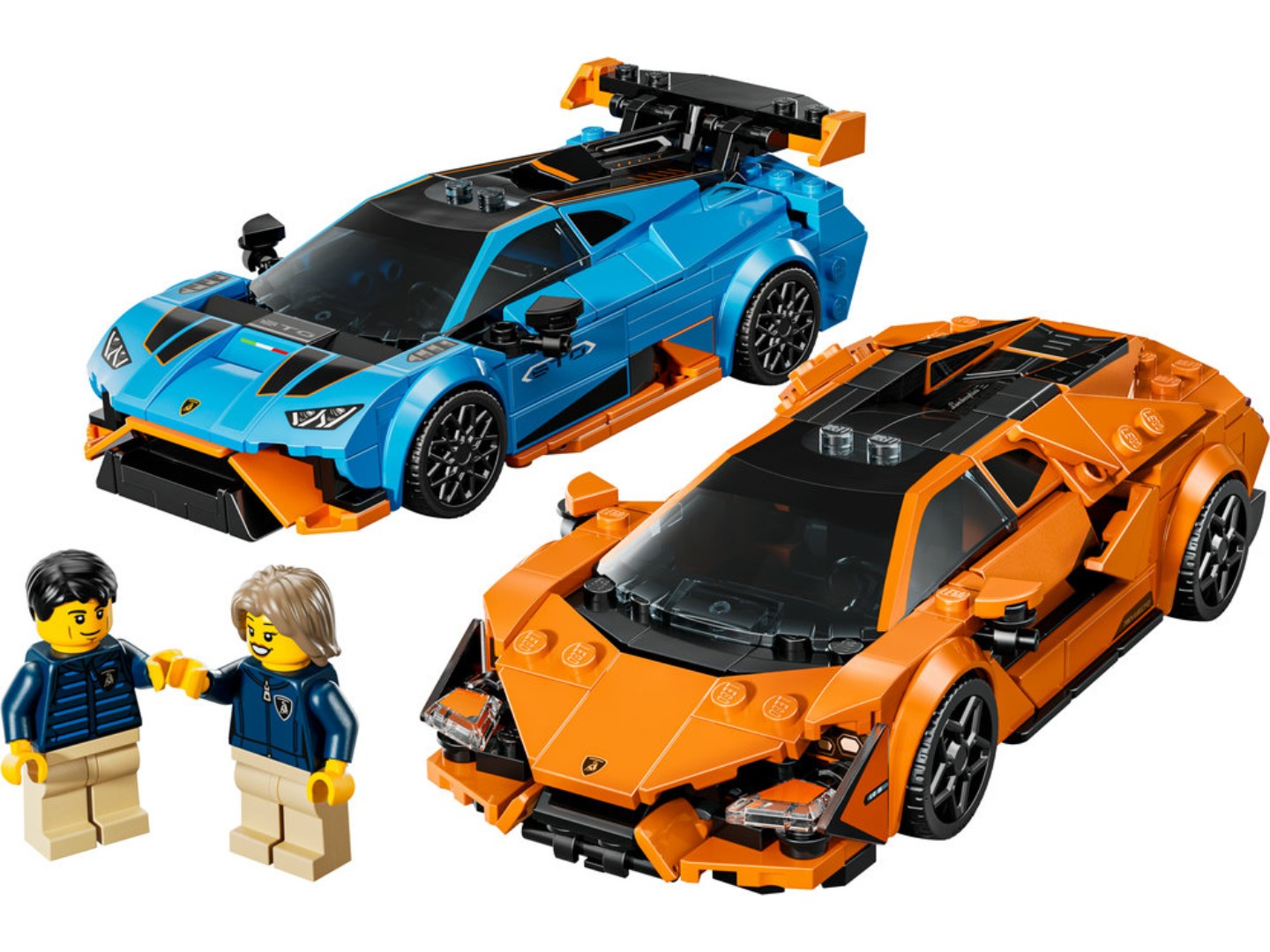 Конструктор LEGO Speed Champions Lamborghini Revuelto та Huracán STO (77238) — фото 3