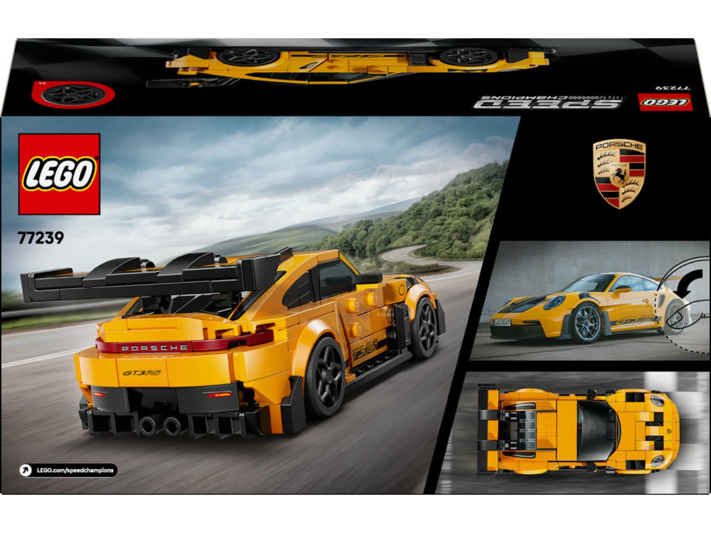 Конструктор LEGO Speed Champions Суперкар Porsche 911 GT3 RS (77239) — фото 2
