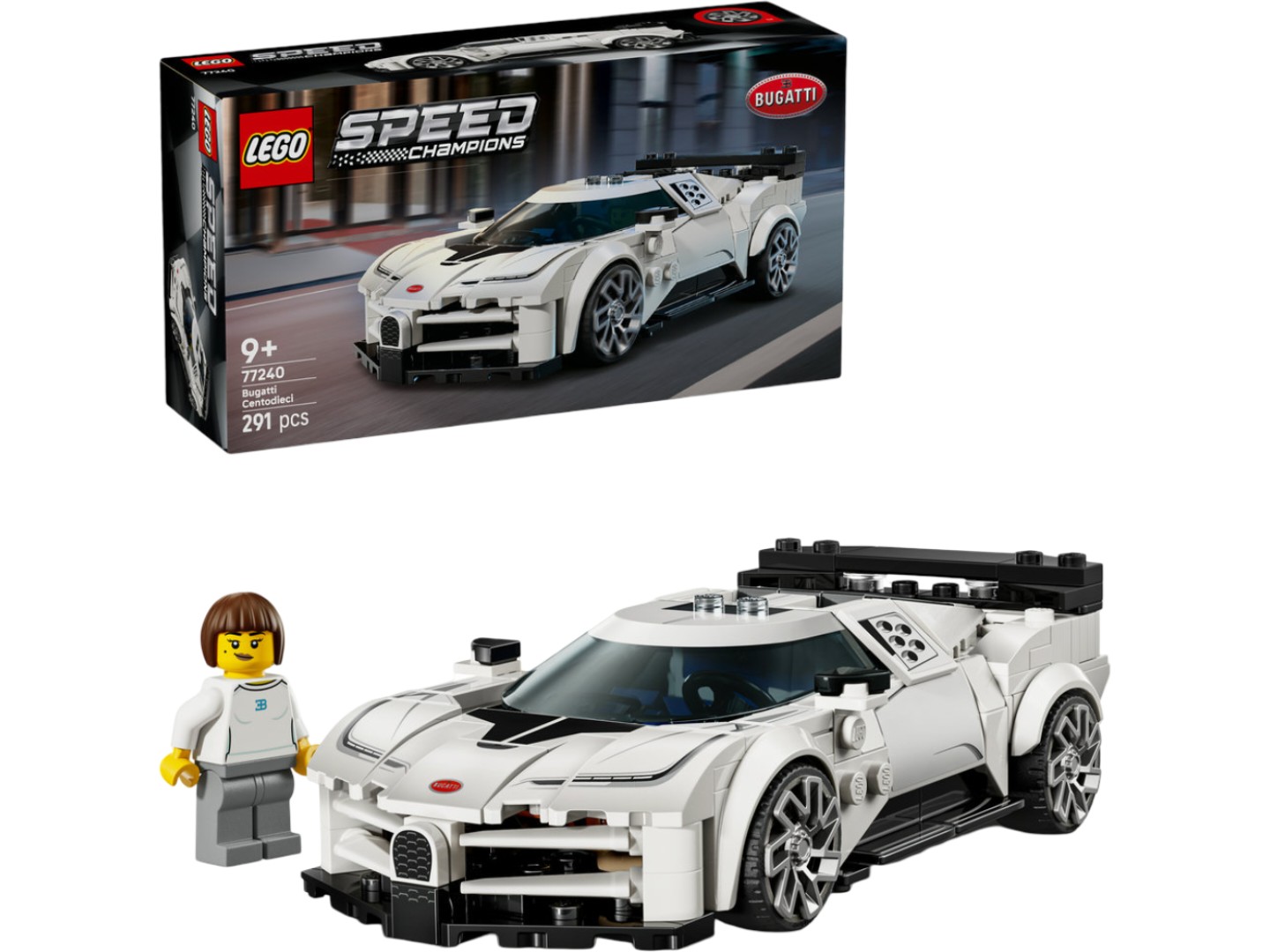Конструктор LEGO Speed Champions Спортивний гіперкар Bugatti Centodieci (77240) — фото 1