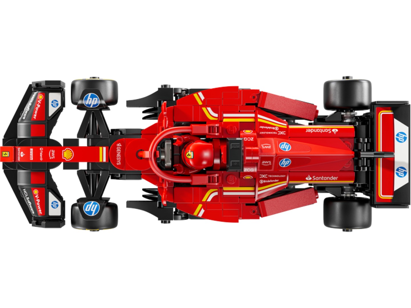 Конструктор LEGO Speed Champions Автомобіль для перегонів F1® Ferrari SF-24 (77242) — фото 10