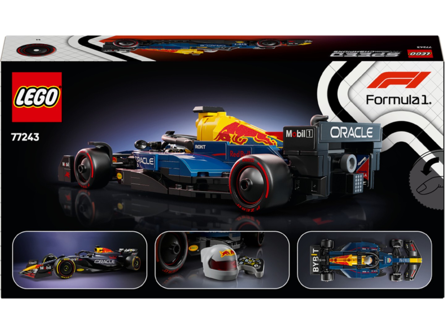 Конструктор LEGO Speed Champions Автомобіль для перегонів F1® Oracle Red Bull Racing RB20 (77243) — фото 2