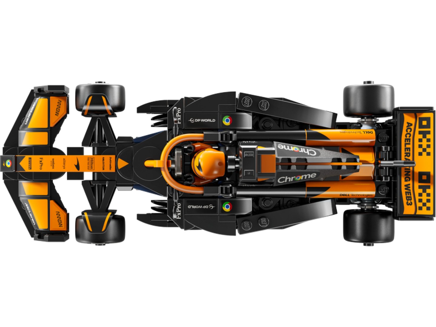Конструктор LEGO Speed Champions Автомобіль для перегонів McLaren F1® Team MCL38 (77251) — фото 10
