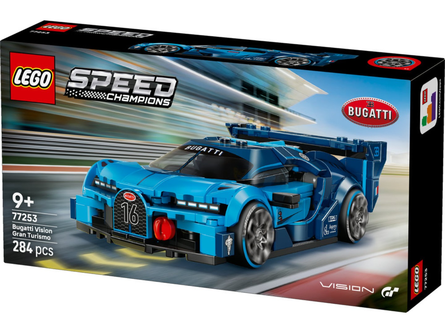 Конструктор LEGO Speed Champions Спортивний автомобіль Bugatti Vision GT Hyper (77253) — фото 14