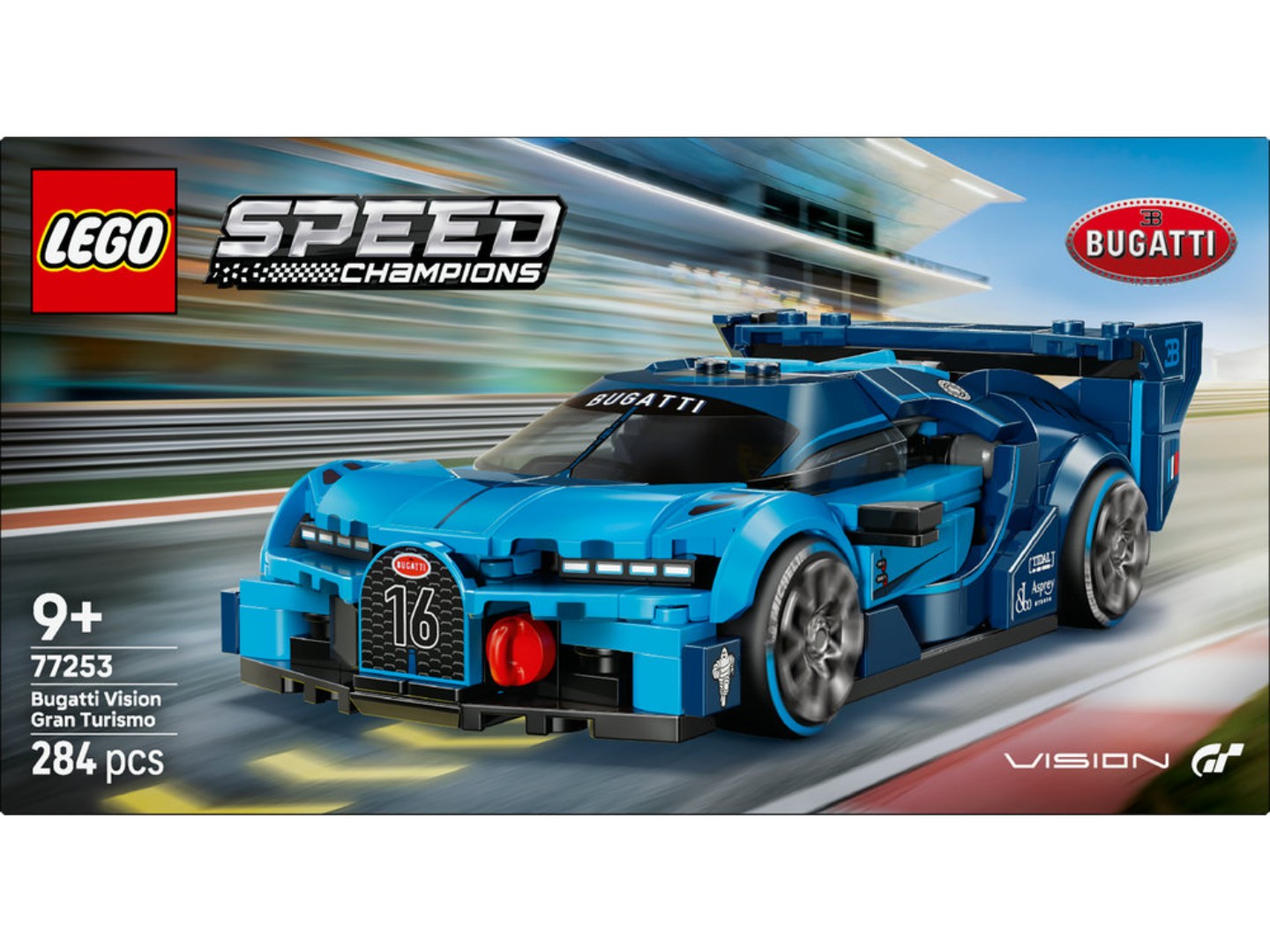 Конструктор LEGO Speed Champions Спортивний автомобіль Bugatti Vision GT Hyper (77253) — фото 13