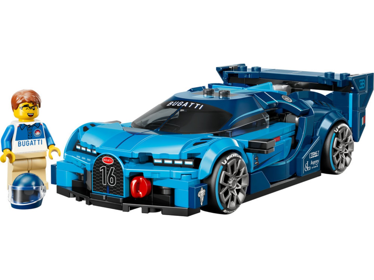 Конструктор LEGO Speed Champions Спортивний автомобіль Bugatti Vision GT Hyper (77253) — фото 3