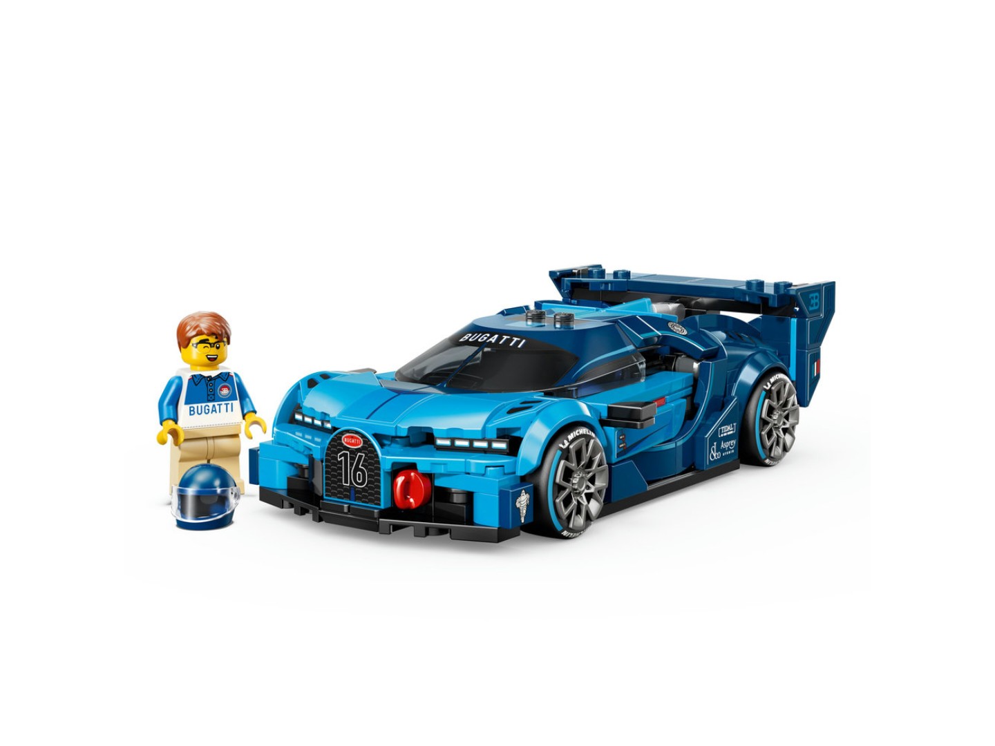 Конструктор LEGO Speed Champions Спортивний автомобіль Bugatti Vision GT Hyper (77253) — фото 7
