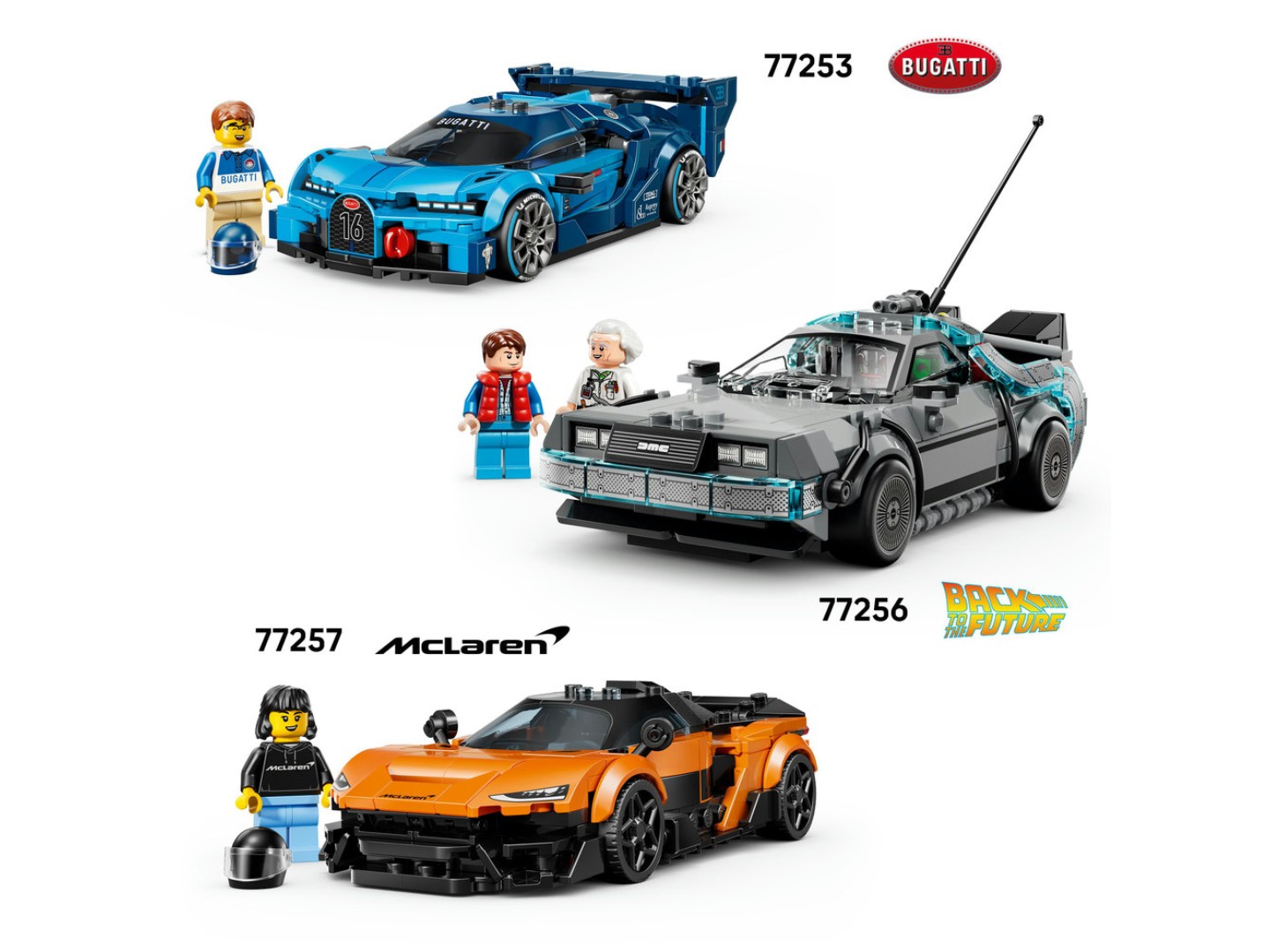 Конструктор LEGO Speed Champions Спортивний автомобіль Bugatti Vision GT Hyper (77253) — фото 10