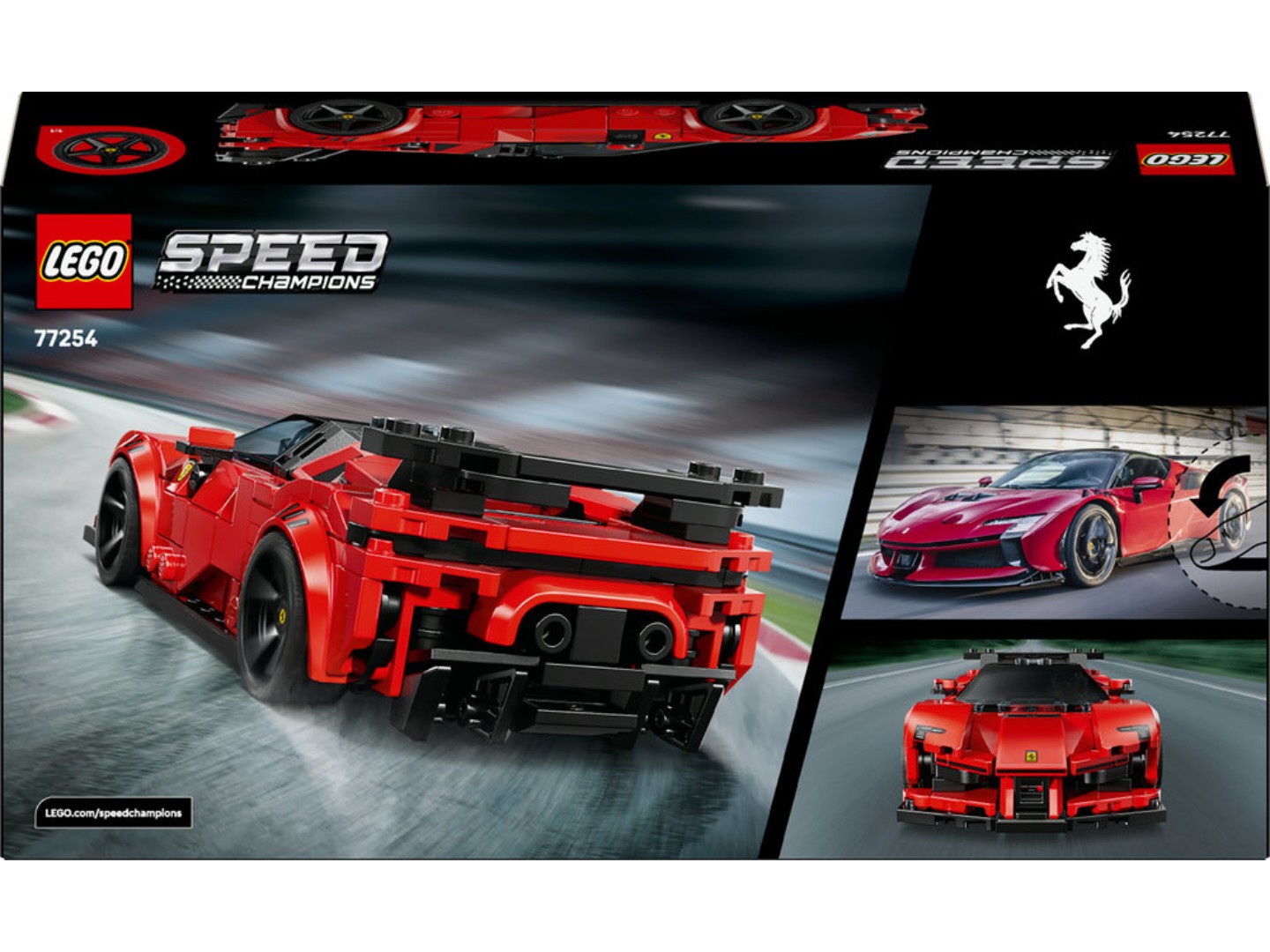 Конструктор LEGO Speed Champions Спортивний автомобіль Ferrari SF90 XX Stradale (77254) — фото 2
