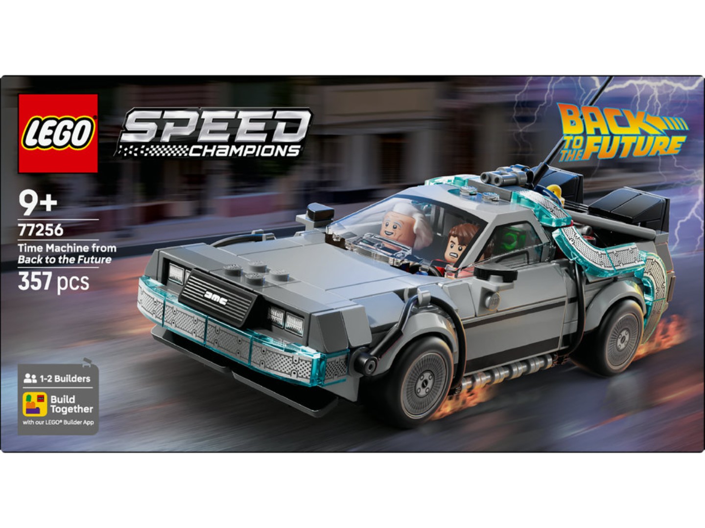 Конструктор LEGO Speed Champions Часоворот із фільму «Назад у майбутнє» (77256) — фото 14