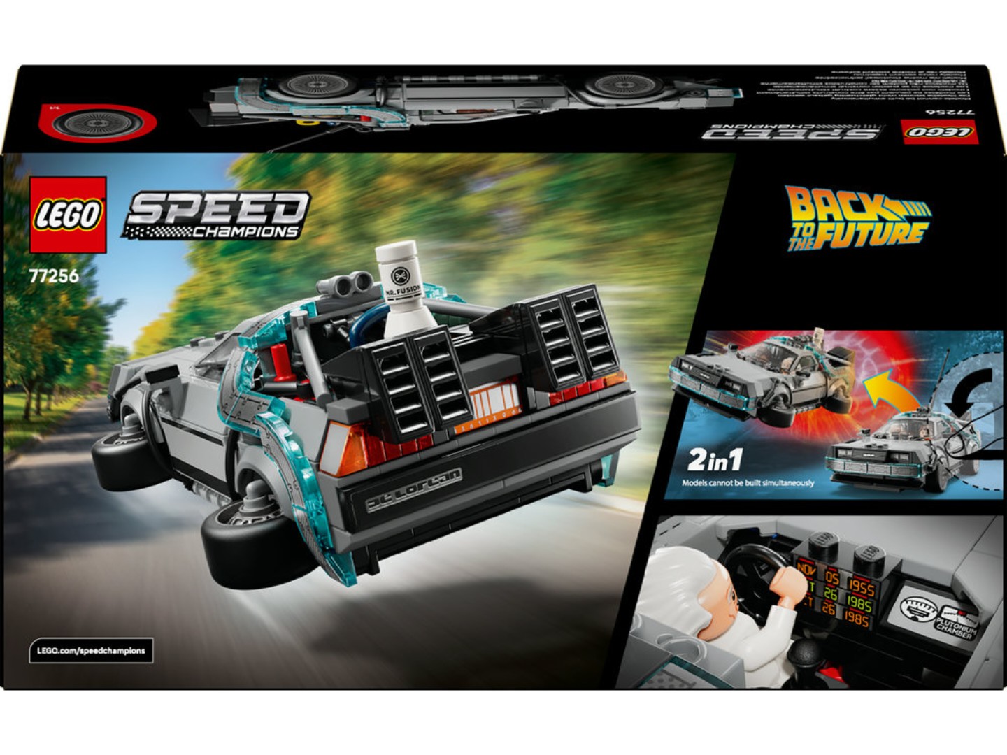 Конструктор LEGO Speed Champions Часоворот із фільму «Назад у майбутнє» (77256) — фото 2