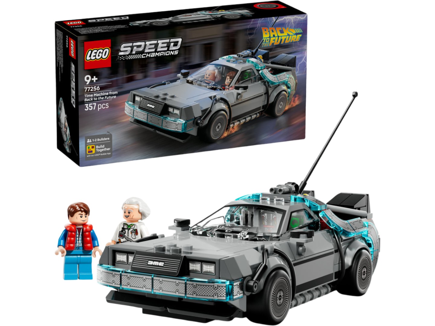 Конструктор LEGO Speed Champions Часоворот із фільму «Назад у майбутнє» (77256) — фото 1