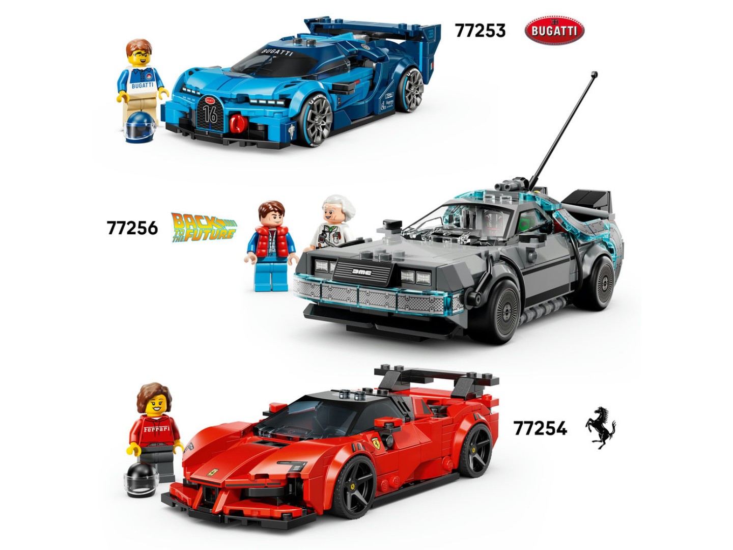 Конструктор LEGO Speed Champions Спортивний автомобіль Bugatti Vision GT Hyper (77253) — фото 11