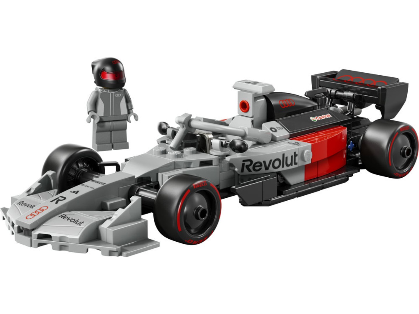 Конструктор LEGO Speed Champions Гоночний автомобіль Audi Revolut F1® Team R26 (77259) — фото 3