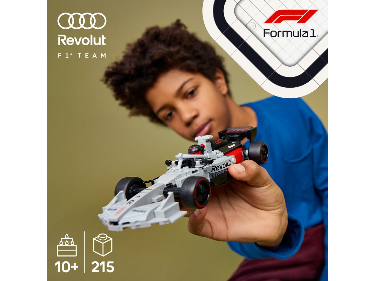 Конструктор LEGO Speed Champions Гоночний автомобіль Audi Revolut F1® Team R26 (77259) — фото 4