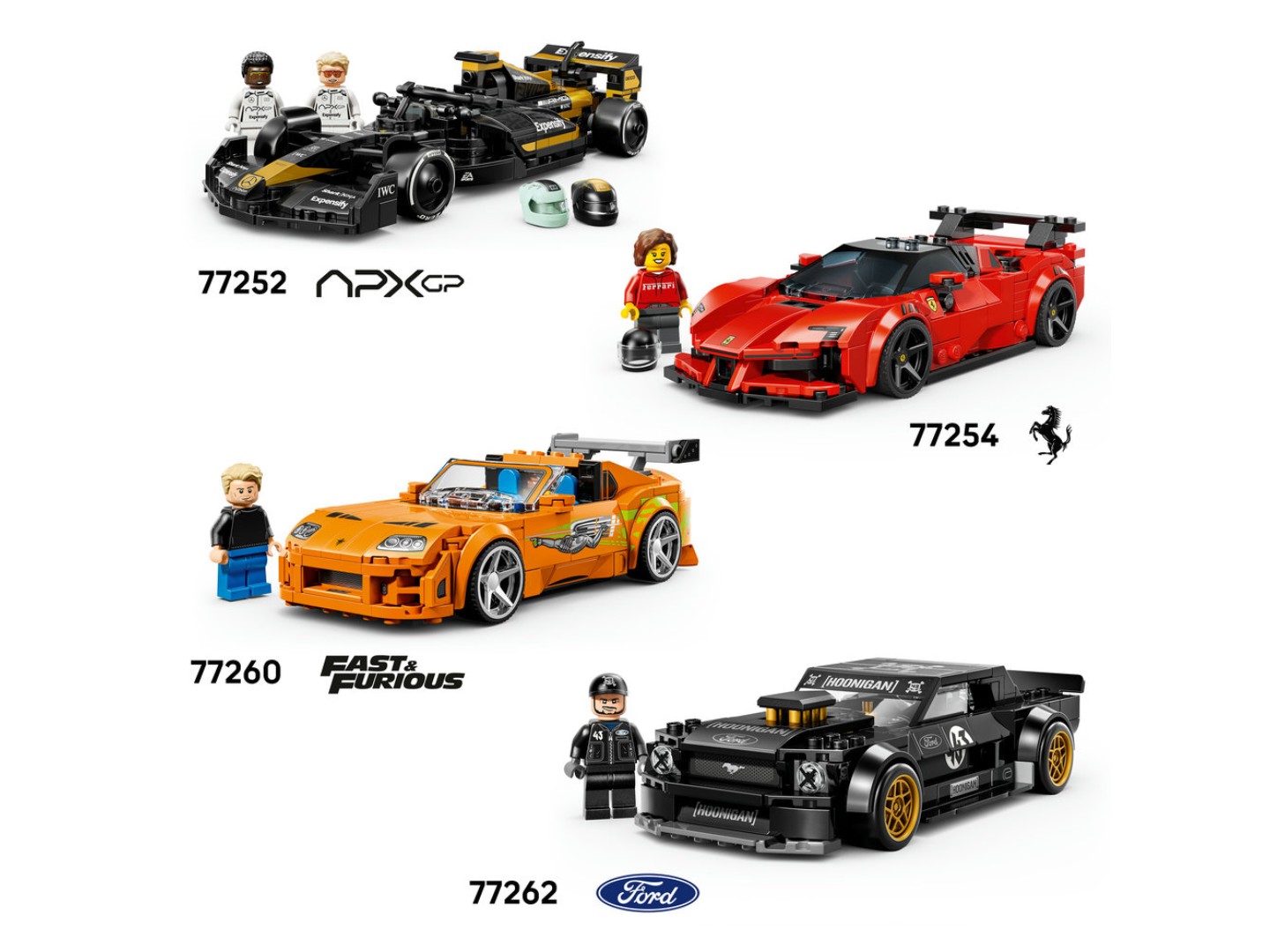 Конструктор LEGO Speed Champions Ford Mustang Hoonicorn V1 '65 Ken Block (77262) — фото 10