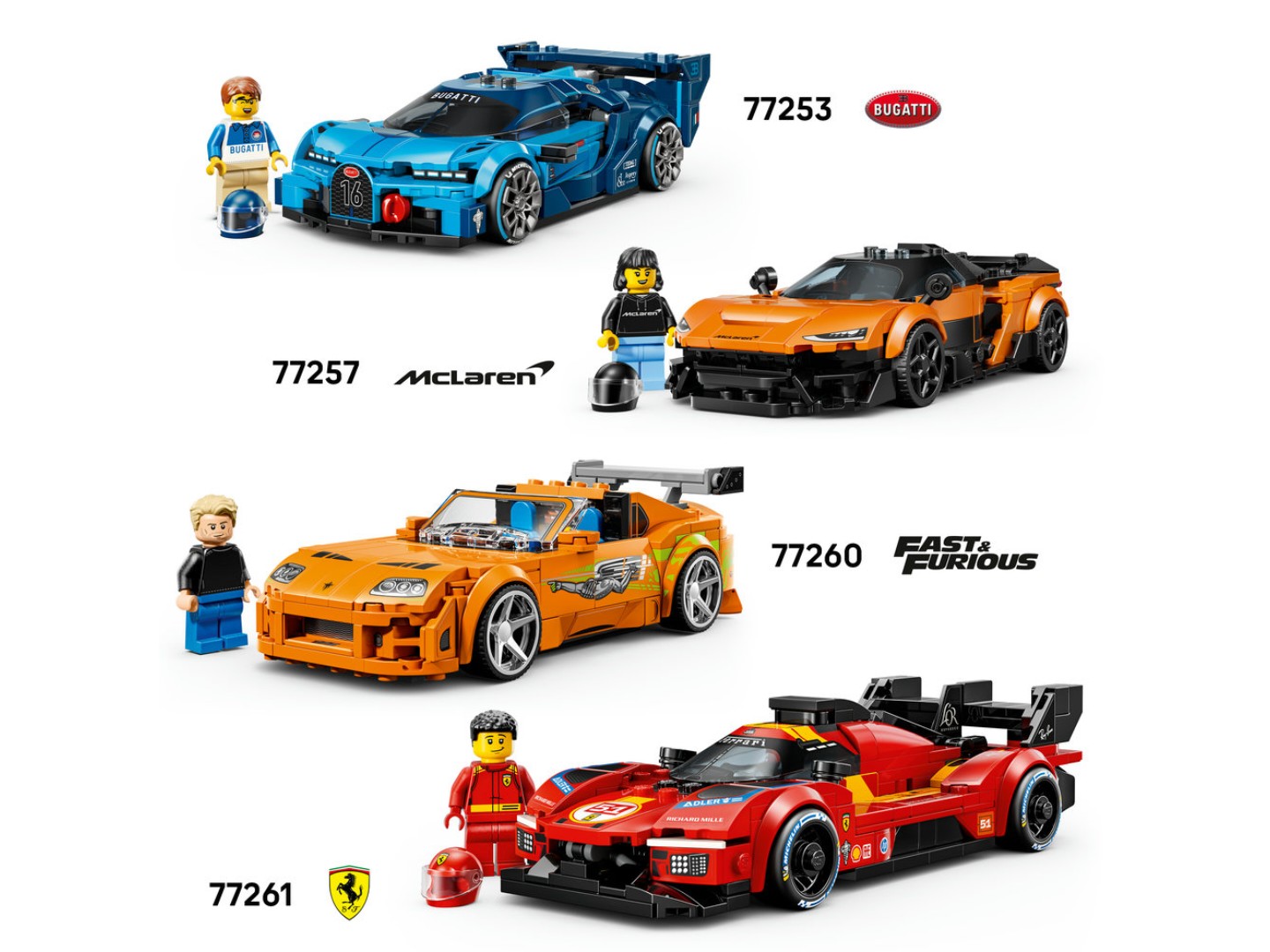 Конструктор LEGO Speed Champions Ford Mustang Hoonicorn V1 '65 Ken Block (77262) — фото 11