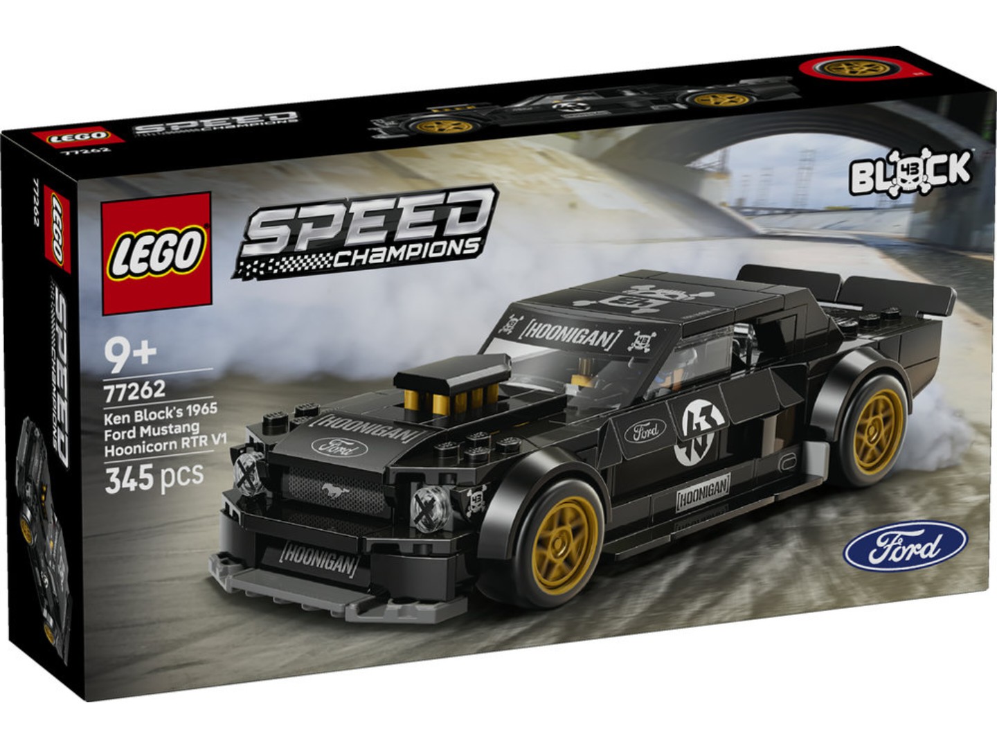 Конструктор LEGO Speed Champions Ford Mustang Hoonicorn V1 '65 Ken Block (77262) — фото 12