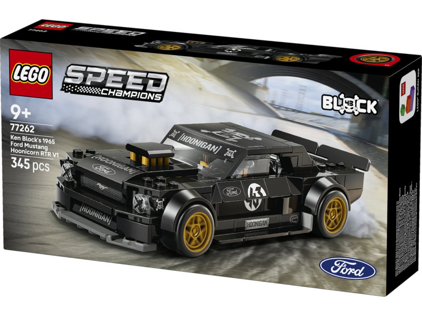Конструктор LEGO Speed Champions Ford Mustang Hoonicorn V1 '65 Ken Block (77262) — фото 14
