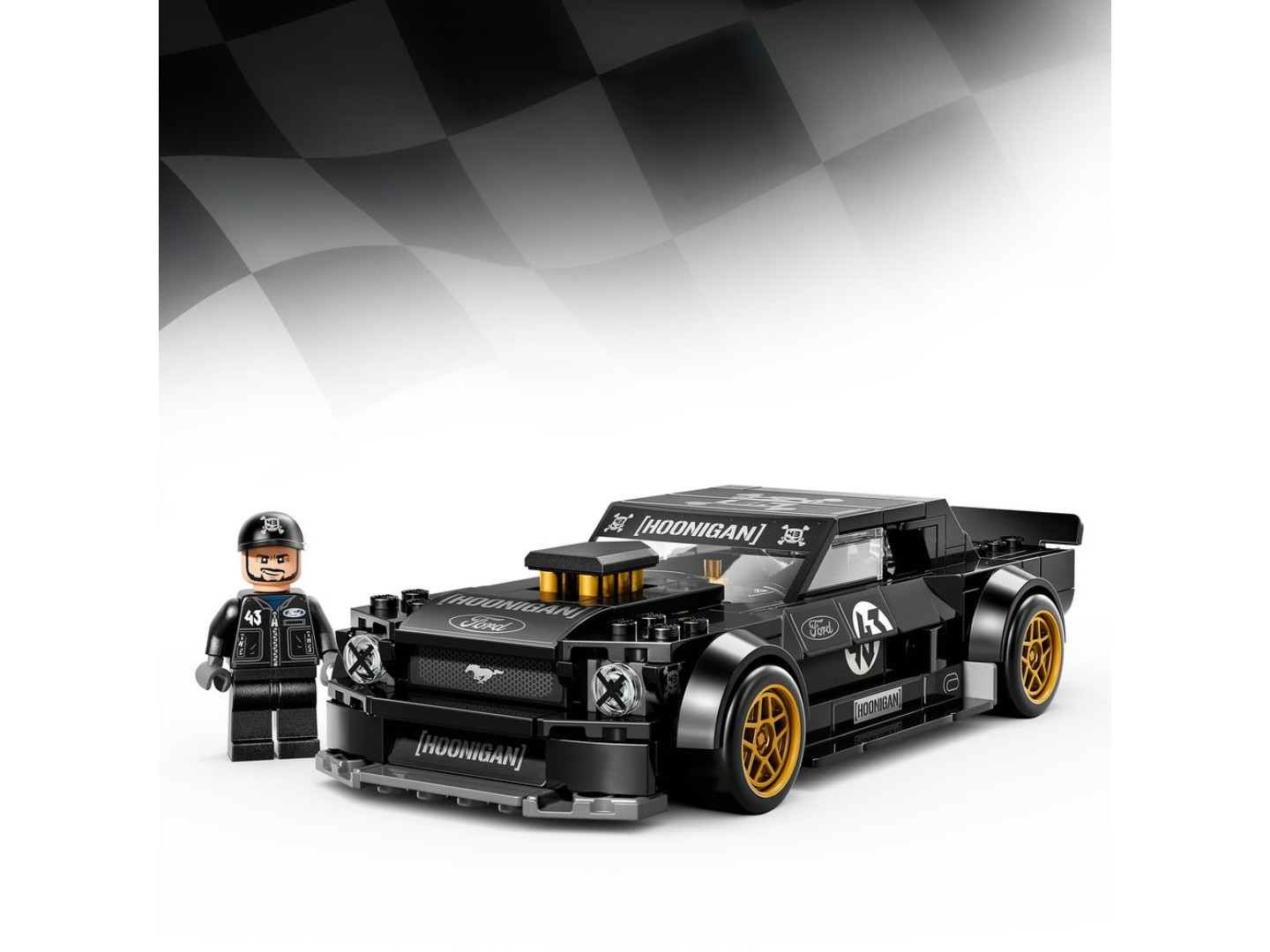 Конструктор LEGO Speed Champions Ford Mustang Hoonicorn V1 '65 Ken Block (77262) — фото 8