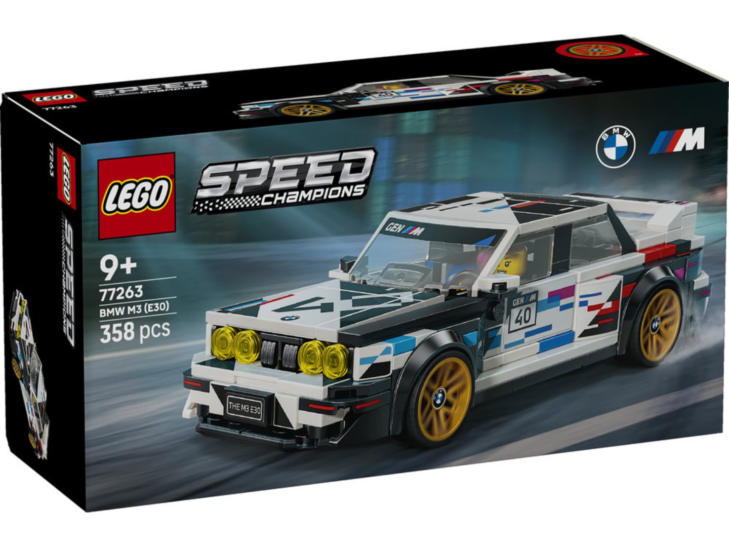 Конструктор LEGO Speed Champions BMW M3 (E30) (77263) — фото 12