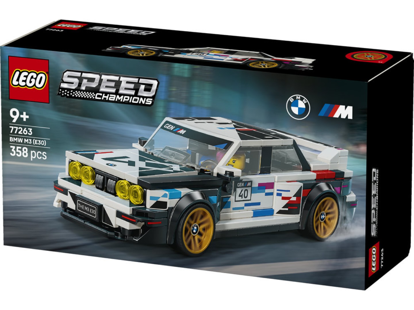 Конструктор LEGO Speed Champions BMW M3 (E30) (77263) — фото 14