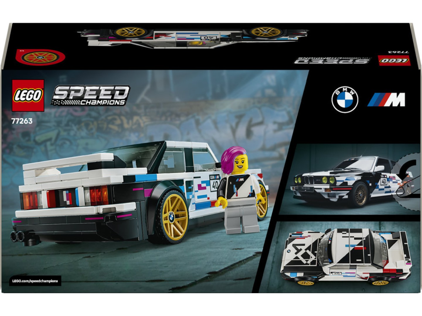 Конструктор LEGO Speed Champions BMW M3 (E30) (77263) — фото 2