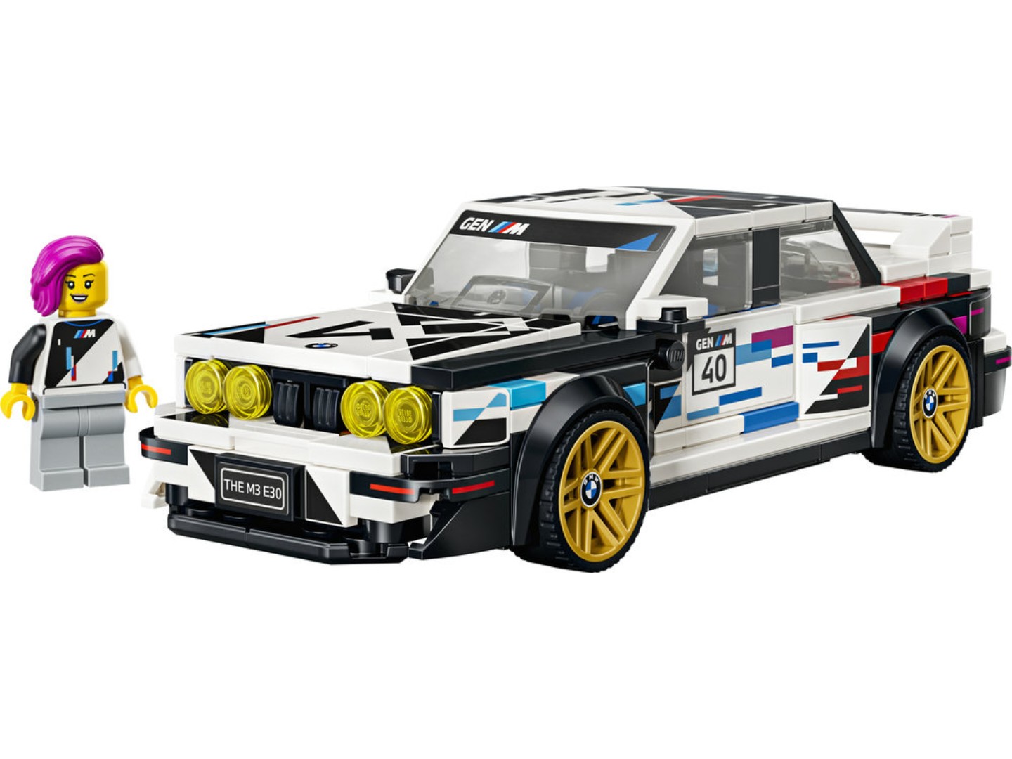 Конструктор LEGO Speed Champions BMW M3 (E30) (77263) — фото 3