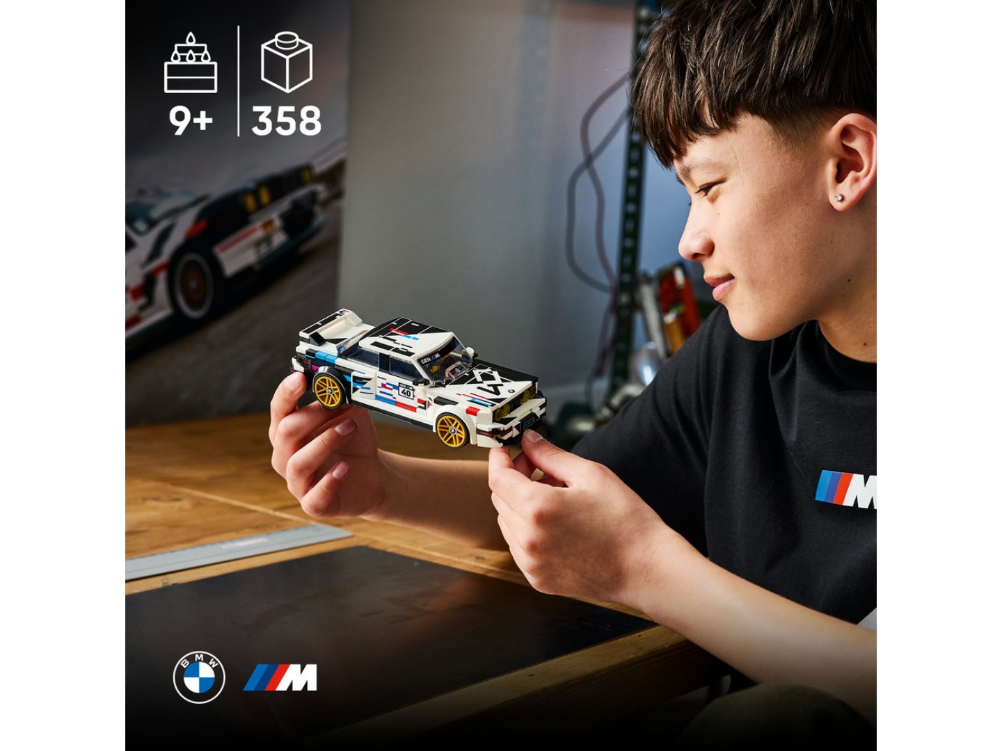 Конструктор LEGO Speed Champions BMW M3 (E30) (77263) — фото 4
