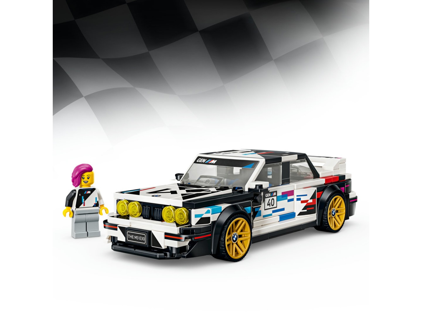 Конструктор LEGO Speed Champions BMW M3 (E30) (77263) — фото 8