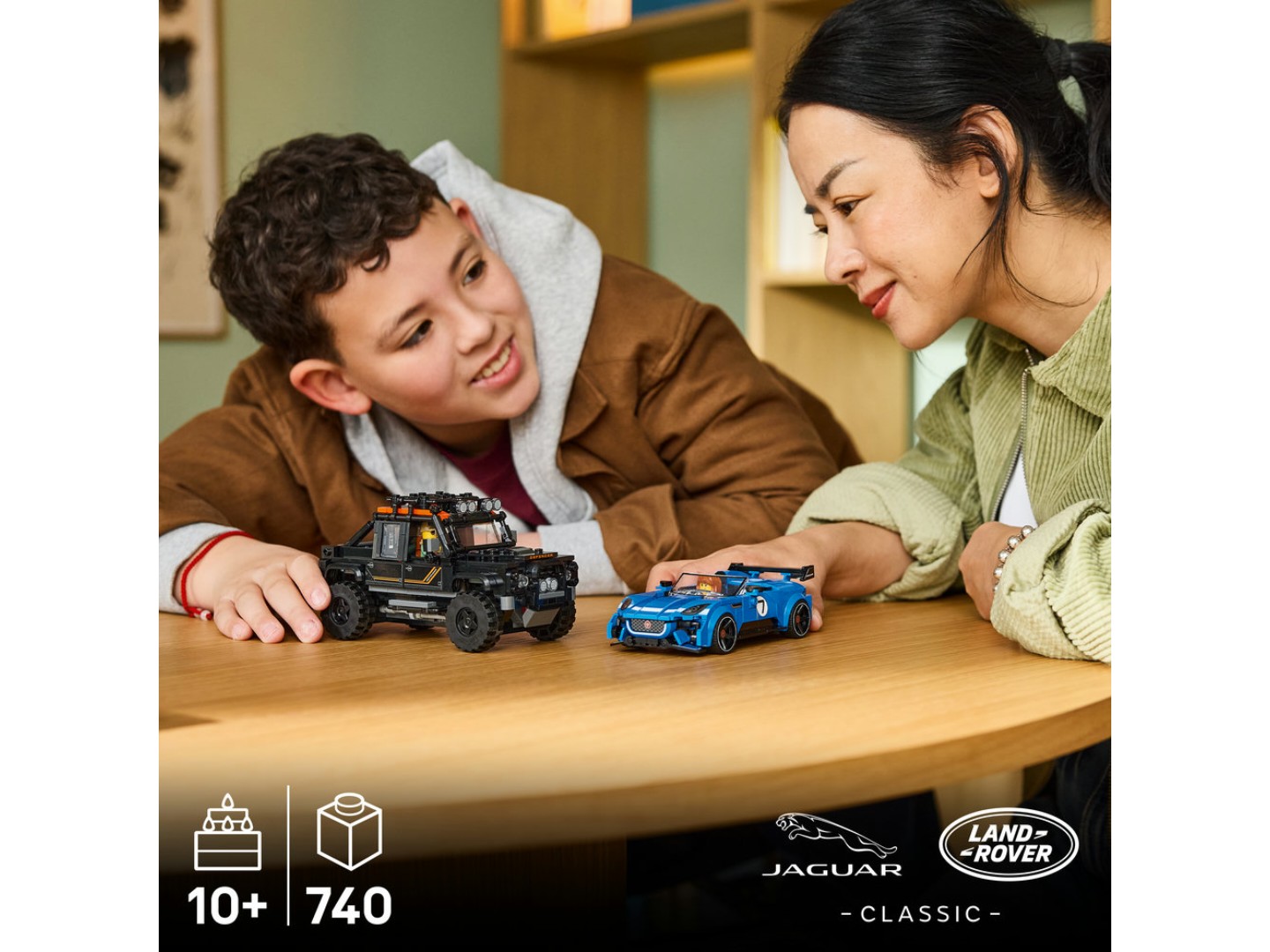 Конструктор LEGO Speed Champions Jaguar Project 7 та Land Rover Defender (77264) — фото 4