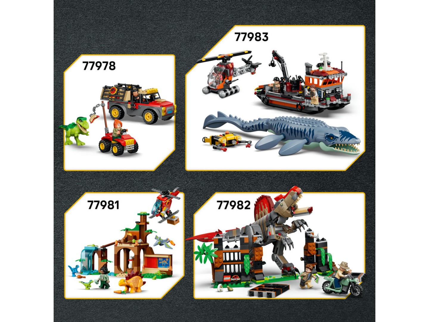 Конструктор LEGO Jurassic World Втеча спинозавра (77982) — фото 11