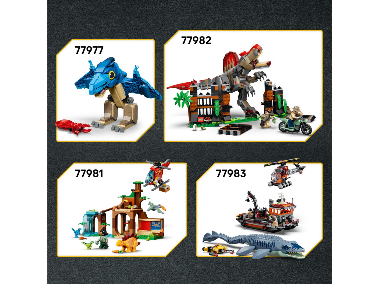 Конструктор LEGO Jurassic World Втеча спинозавра (77982) — фото 10