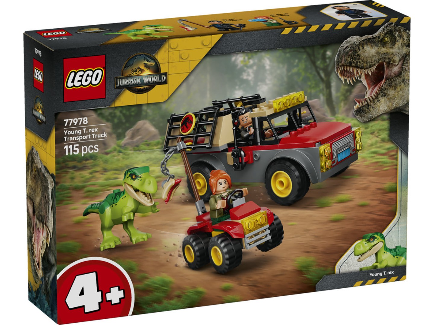 Конструктор LEGO Jurassic World Вантажівка для перевезення молодого тиранозавра (77978) — фото 12