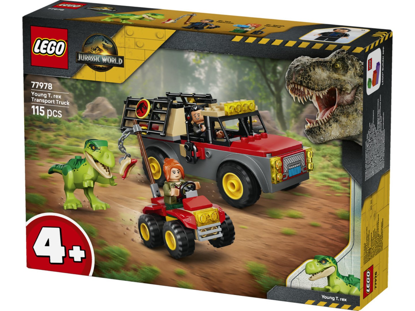 Конструктор LEGO Jurassic World Вантажівка для перевезення молодого тиранозавра (77978) — фото 14