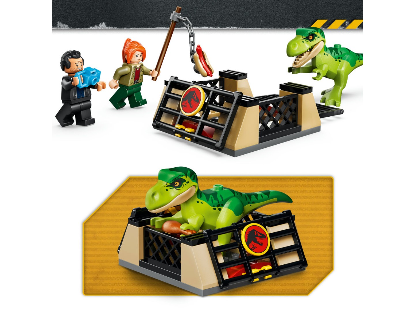 Конструктор LEGO Jurassic World Вантажівка для перевезення молодого тиранозавра (77978) — фото 7