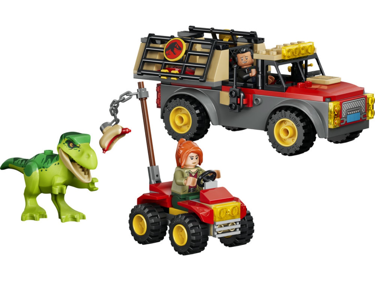 Конструктор LEGO Jurassic World Вантажівка для перевезення молодого тиранозавра (77978) — фото 3