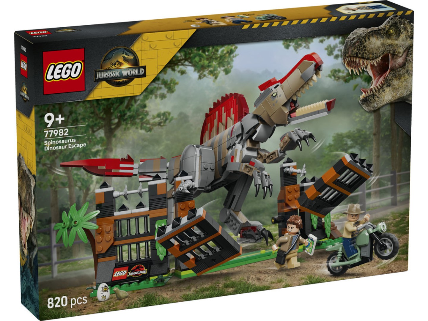 Конструктор LEGO Jurassic World Втеча спинозавра (77982) — фото 13