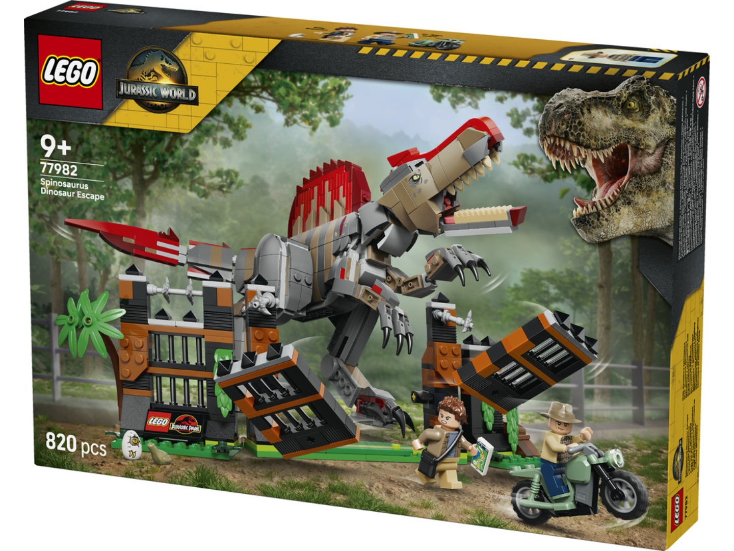 Конструктор LEGO Jurassic World Втеча спинозавра (77982) — фото 15