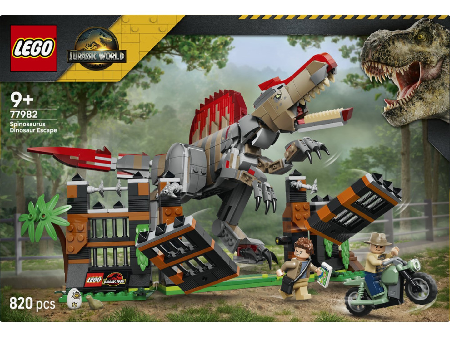Конструктор LEGO Jurassic World Втеча спинозавра (77982) — фото 14