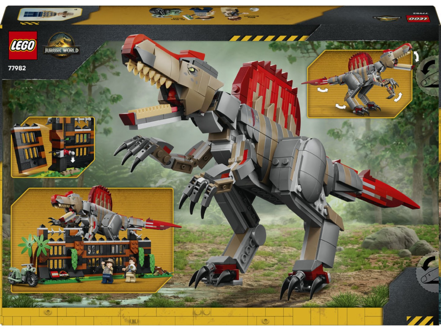 Конструктор LEGO Jurassic World Втеча спинозавра (77982) — фото 2
