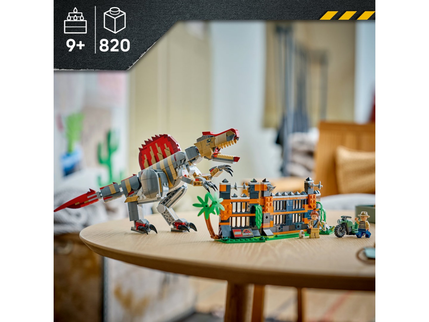 Конструктор LEGO Jurassic World Втеча спинозавра (77982) — фото 4